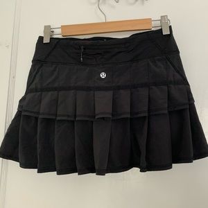 Lululemon Athletica Pace Setter Skirt, Black 4R
